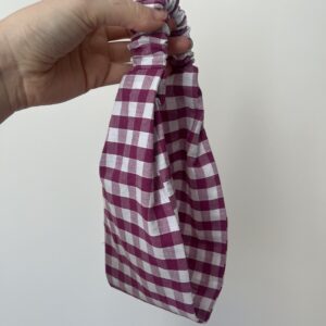Bandeau Vichy Prune