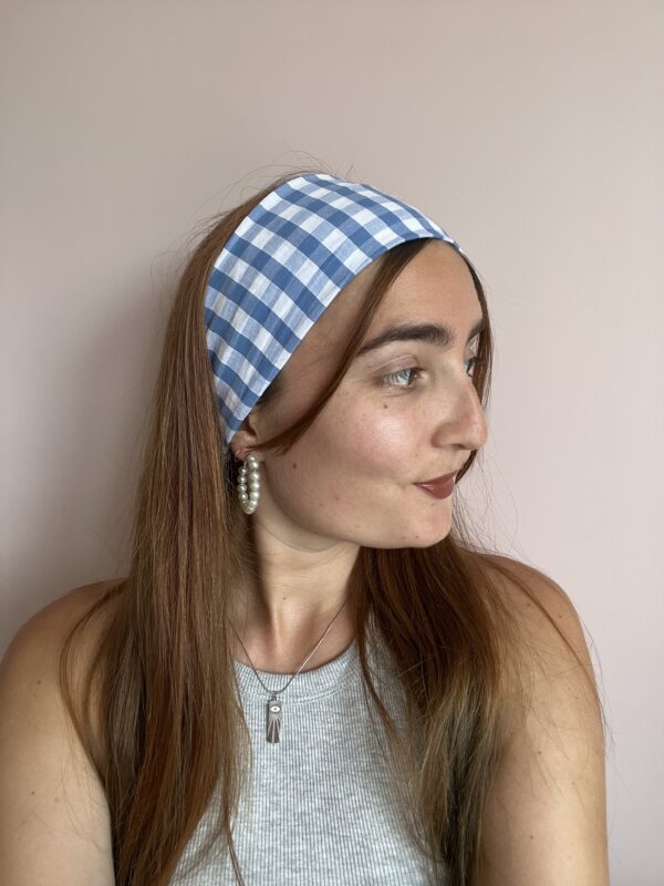 Bandeau Vichy Bleu – Image 2