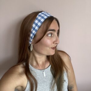 Bandeau Vichy Bleu