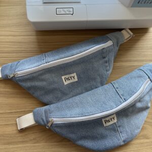Sac banane upcyclé Camille