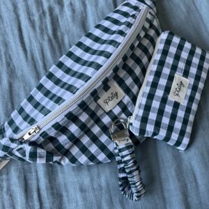 Ensemble vichy vert