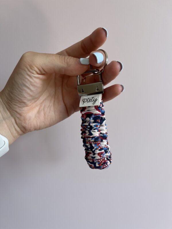 Porte-clé élastique Marine