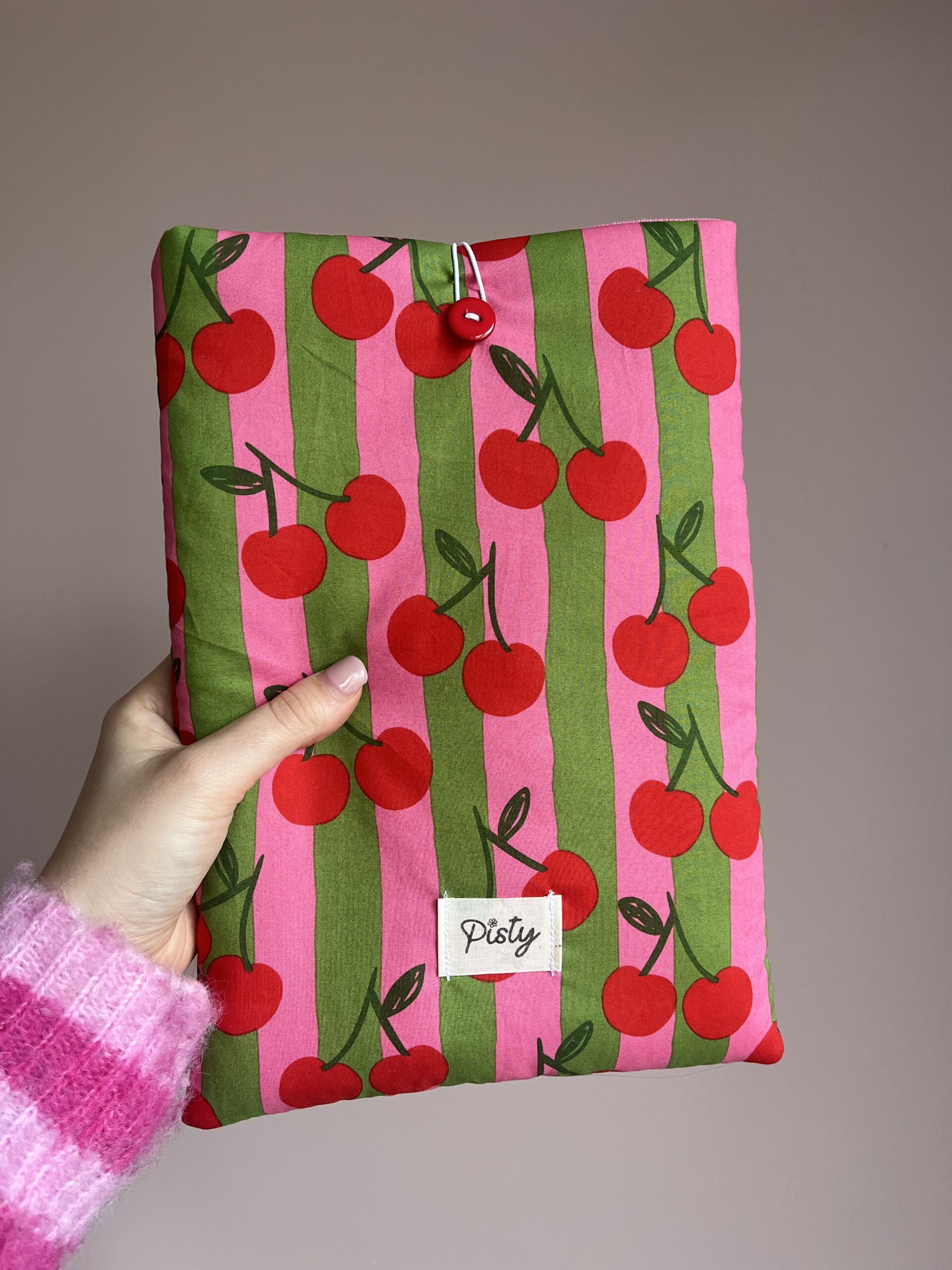 Grande pochette à livre Cherry