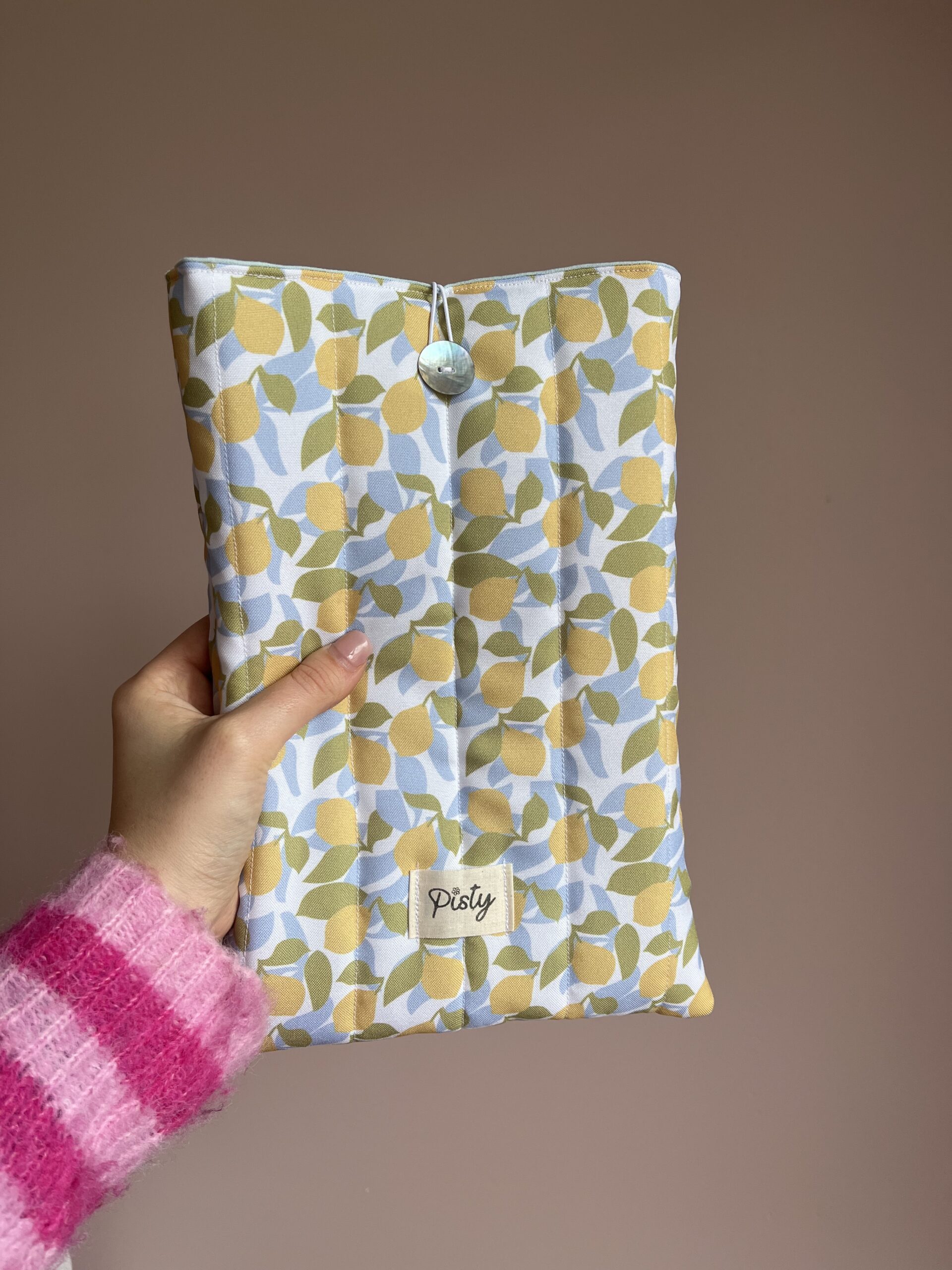 Grande pochette à livre Citrons