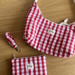Ensemble Vichy rouge