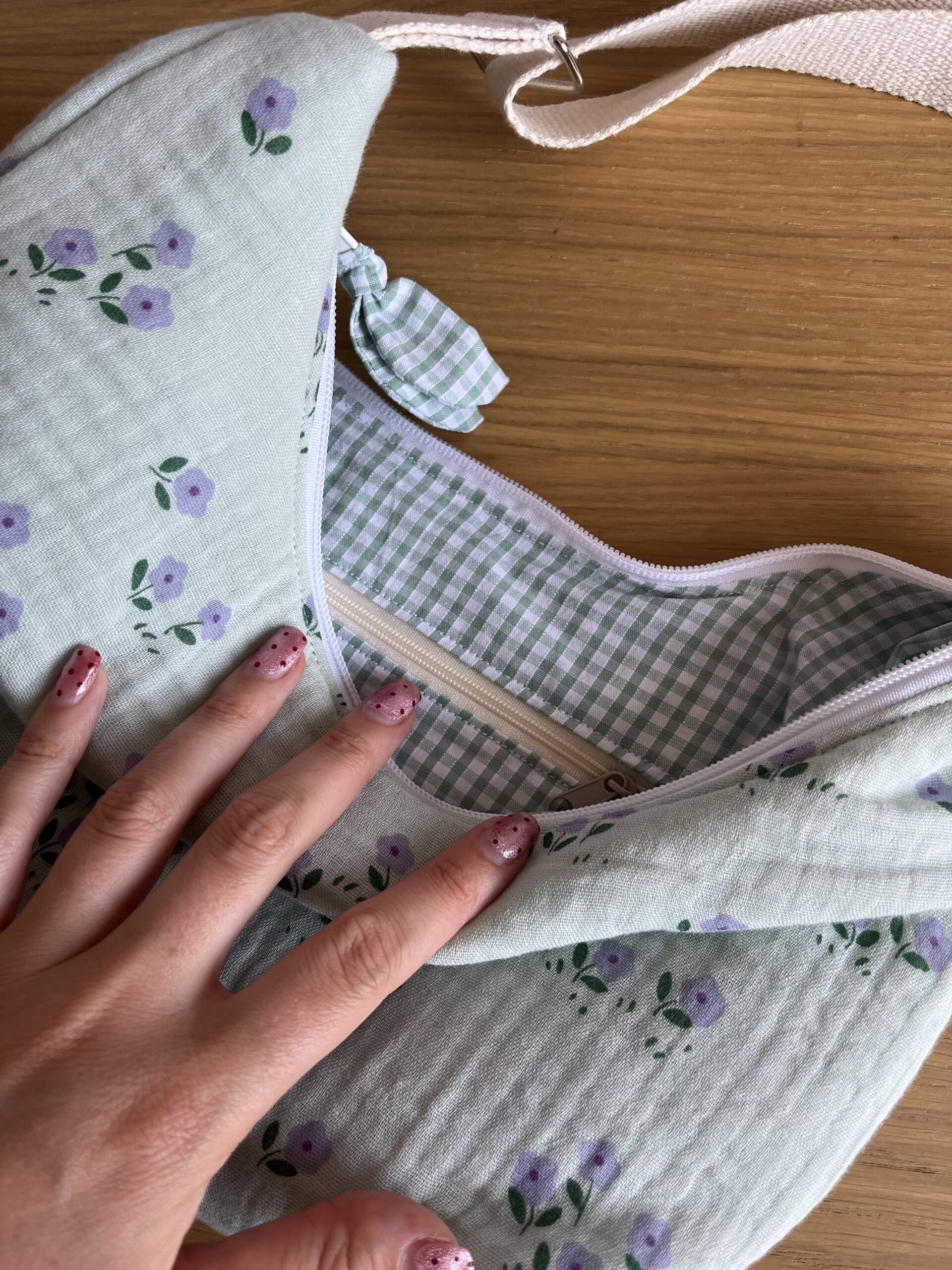 Sac baguette Lila – Image 2