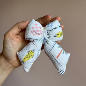Porte-clés nœud poissons