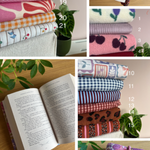 Couvre-livre ajustable et réversible personnalisé
